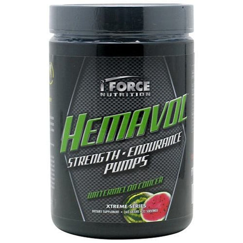 iForce Nutrition Hemavol - Watermelon Cooler - 32 Servings - 854503001732