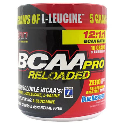 SAN BCAA Pro Reloaded - Blue Raspberry - 40 Servings - 672898420316