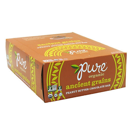 Pure Bar Company Ancient Grains - Peanut Butter Chocolate - 12 Bars - 854210001261