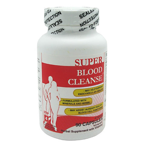 Health Plus Super Blood Cleanse - 90 Capsules - 083502550068