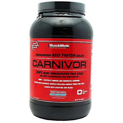 Muscle Meds Carnivor - Blue Raspberry - 2 lb - 891597002153