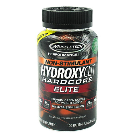 MuscleTech Performance Series Hydroxycut Hardcore Elite Stimulant Free - 100 Capsules - 631656604511