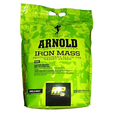 Arnold By Musclepharm Iron Mass - Vanilla Malt - 10 lb - 696859261886