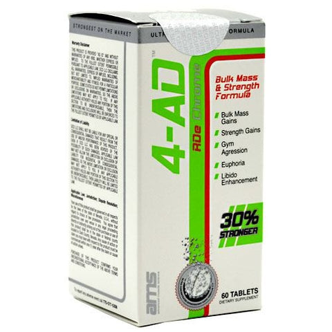 Advanced Muscle Science 4-AD-RDe - 60 Tablets - 893461001835