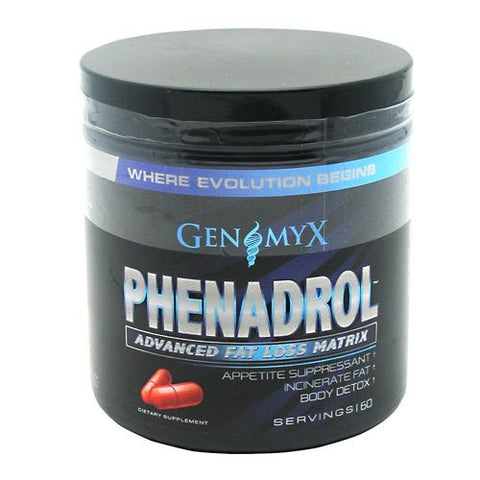 Genomyx Phenadrol - 60 Capsules - 040232121159