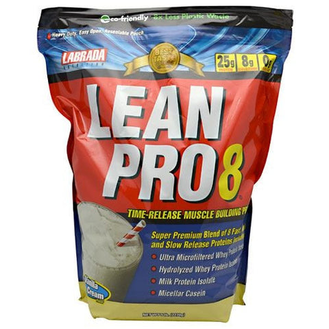 Labrada Nutrition Lean Pro8 - Vanilla Ice Cream - 5 lb - 710779112834