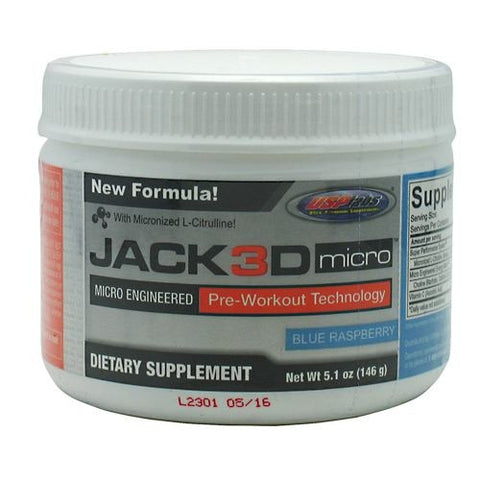 USP Labs Jack3d Micro - Blue Rasberry - 5.1 oz - 094922463104