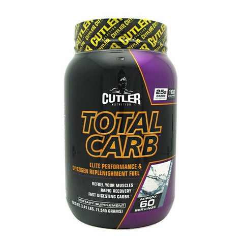 Cutler Nutrition Total Carb - Unflavored - 60 Servings - 810150021394