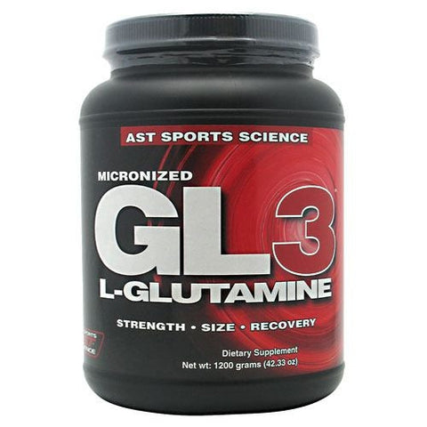 AST Sports Science Micronized GL3 L-Glutamine - 1200 g - 705077002574