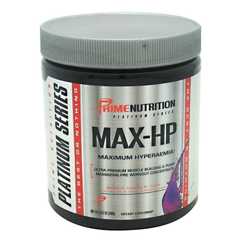 Prime Nutrition Platinum Series Max-HP - Raspberry - 8.57 oz - 642125502566