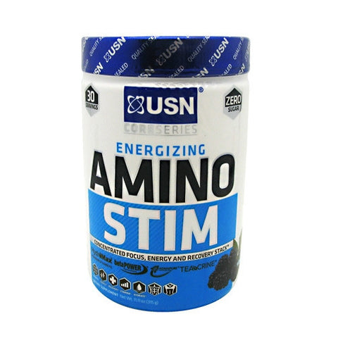 Ultimate Sports Nutrition Amino Stim - Blue Raspberry - 30 Servings - 6009706092238
