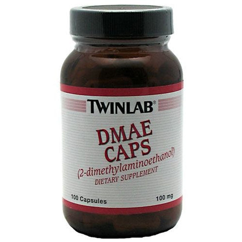 TwinLab DMAE Caps - 100 Capsules - 027434006637
