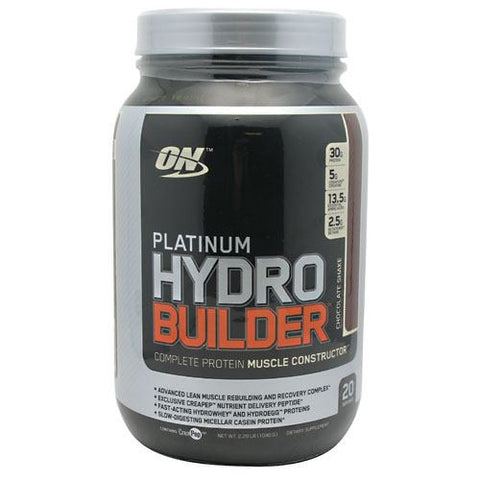 Optimum Nutrition Platinum Hydrobuilder - Chocolate Shake - 2.29 lb - 748927026696