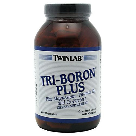 TwinLab Tri-Boron Plus - 240 Capsules - 027434002813