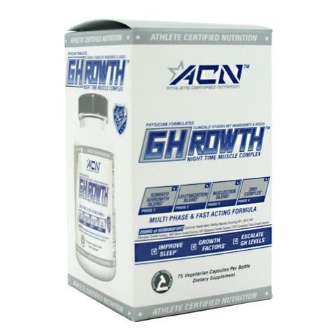 Athlete Certified Nutrition GHrowth - 75 Capsules - 700220027992