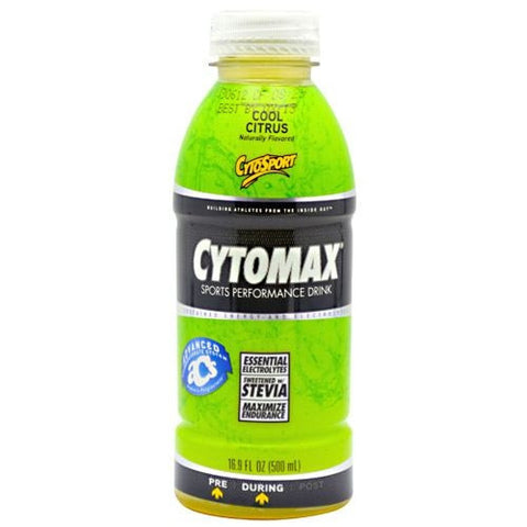 CytoSport Cytomax RTD - Cool Citrus - 12 Bottles - 00876063003056