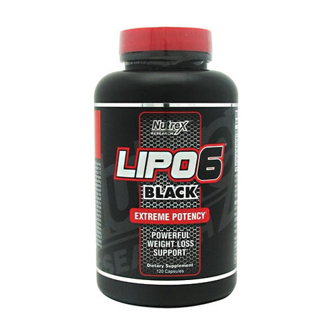 Nutrex Lipo 6 Black - 120 Capsules - 857268005533