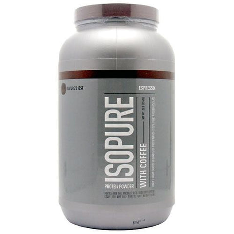 Natures Best Isopure with Coffee