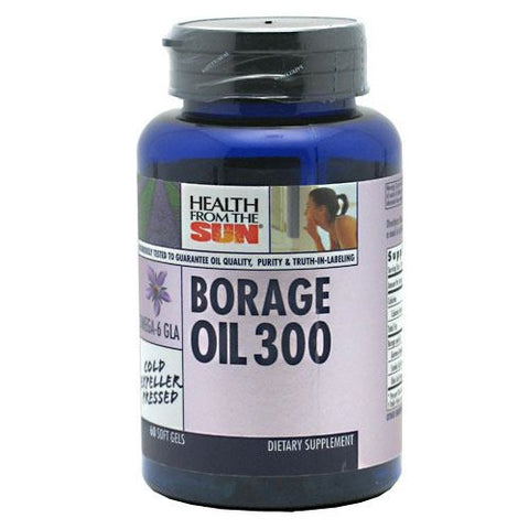 Health From The Sun Borage Oil 300 - 60 Capsules - 010043050511