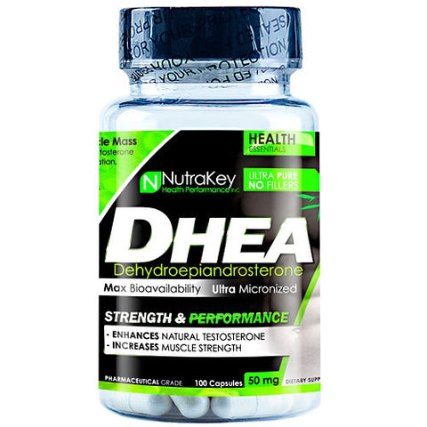 Nutrakey DHEA 100 Capsules - 100 Capsules - 045635774759