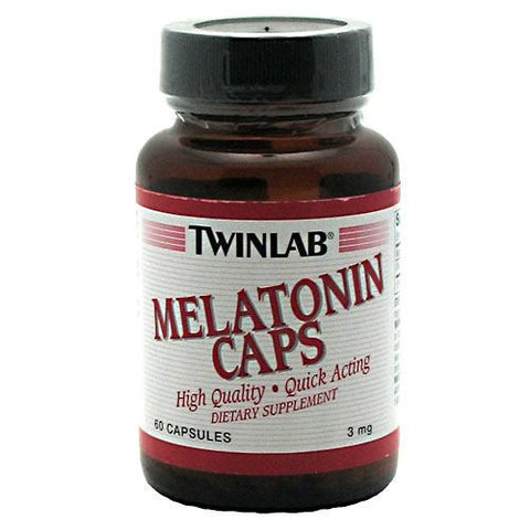 TwinLab Melatonin Caps - 60 Capsules - 027434005111