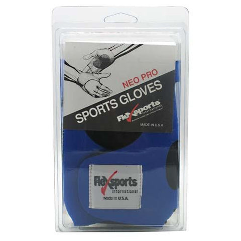 Flexsports International Neo Pro Sports Gloves Blue - Small -   - 