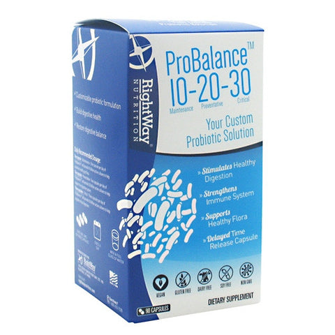 Rightway Nutrition ProBalance 10-20-30 - 90 Capsules - 632181199411