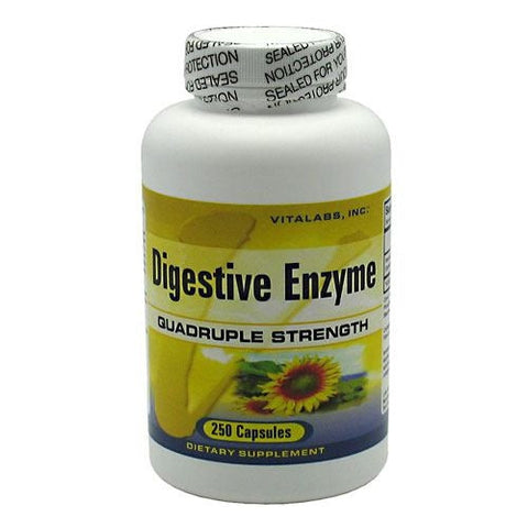 Vitalabs Digestive Enzyme - 250 Capsules - 092617081930