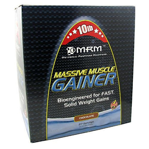 MRM Massive Muscle Gainer - Chocolate - 10 lb - 609492730022