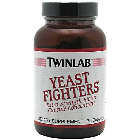 TwinLab Yeast Fighters - 75 Capsules - 027434016803