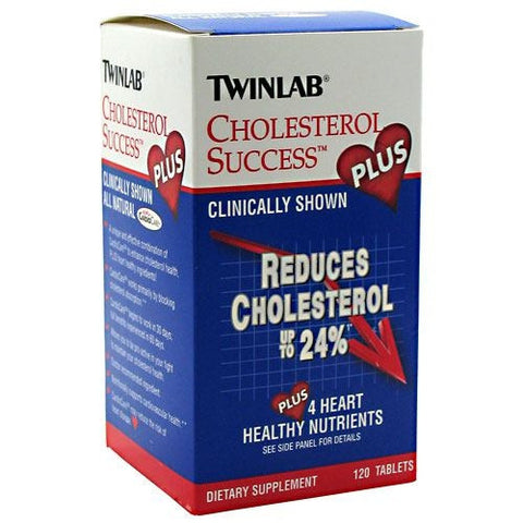 TwinLab Cholesterol Success Plus - 120 Tablets - 027434022637