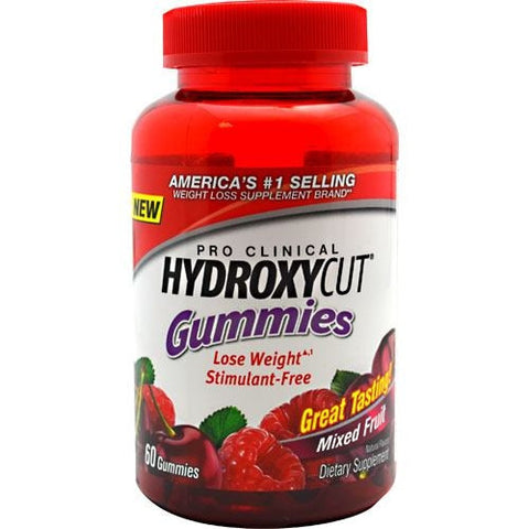 MuscleTech Pro Clinical Hydroxycut Gummies - Mixed Fruit - 60 ea - 631656630022