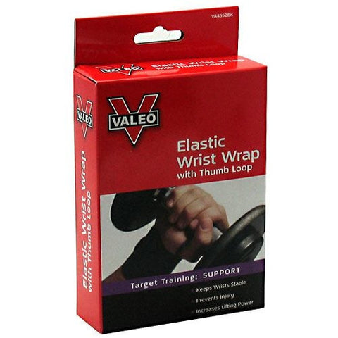 Valeo Elastic Wrist Wrap - Valeo Elastic Wrist Wrap - 736097006112