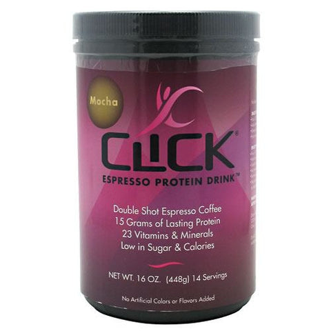 CLICK Espresso Protein Drink - Mocha - 14 Servings - 094922773869