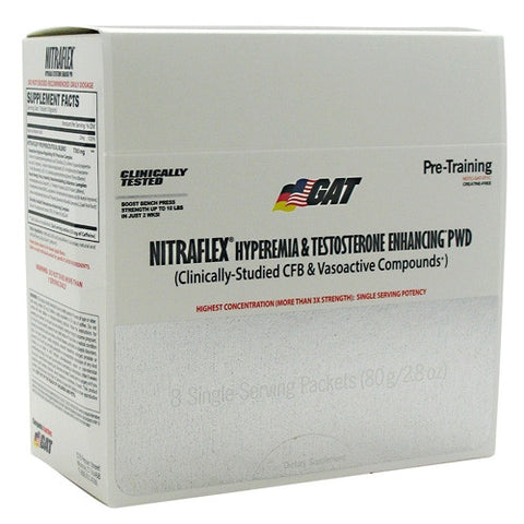 GAT Nitraflex Sampler - 8 Flavors - 8 Tablets - 859613647207