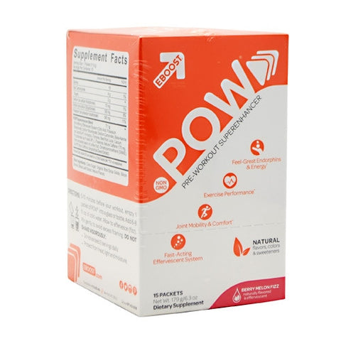 Eboost POW - Berry-Melon Fizz - 15 Packets - 856541002429