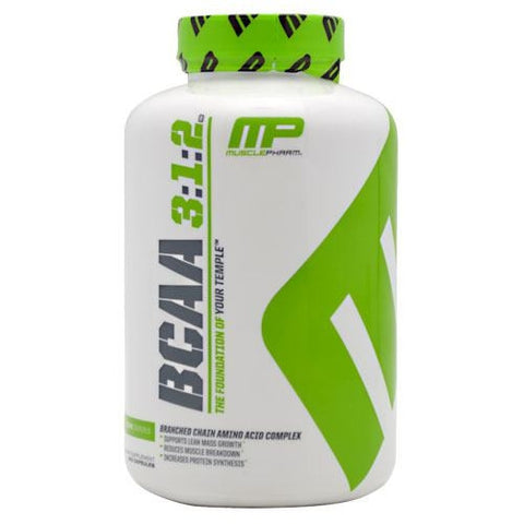 Muscle Pharm BCAA 3:1:2 - 240 Capsules - 736211053374