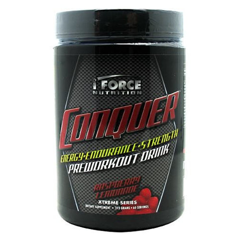 iForce Nutrition Xtreme Series Conquer - Raspberry Lemonade - 60 Servings - 081950001262