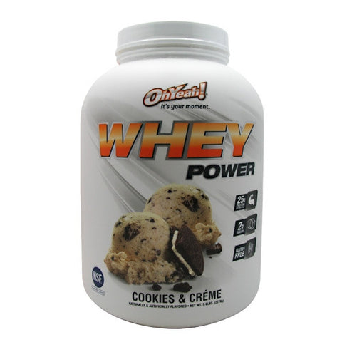ISS Oh Yeah! Whey Power - Cookies & Creme - 5 lb - 788434108416